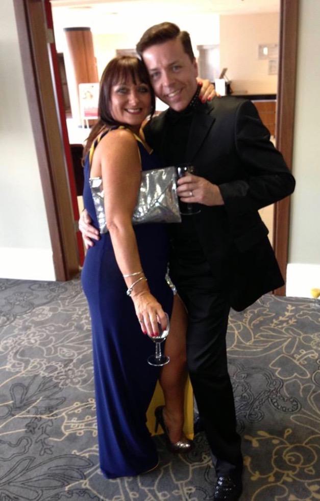 My lovely friend Loraine Hastings (IDTA Senior Examiner) at the Ramada in Southport 