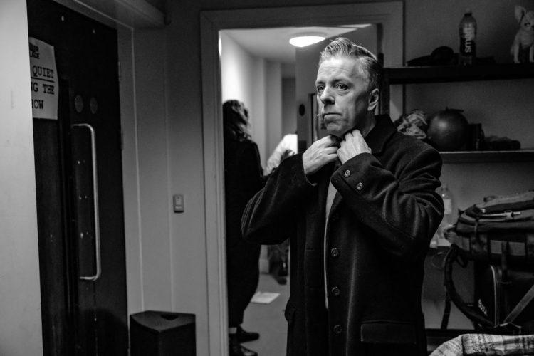 Getting ready in the tiny dressing rooms at the Other Palace Theatre, London