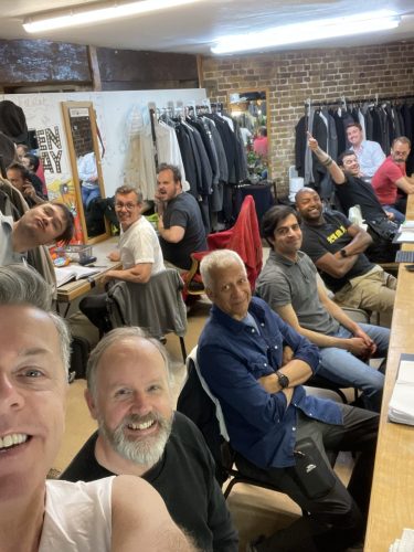 Dressing room boys and love them all