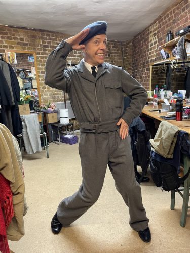 Dressing room antics at the Menier