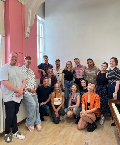 First day meet and greet of the Trompe L'Oiel cast